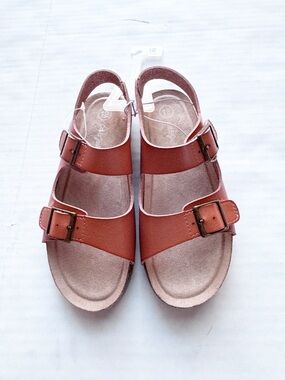 Reagan New Double Strap Sandals in Tan 
NWOT -
Size 12